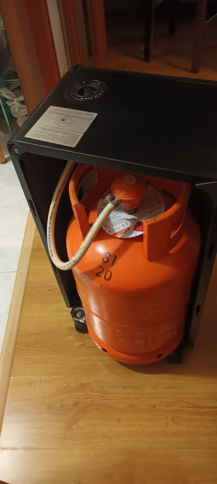 Aquecedor a gaz butano