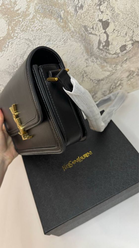 Жіноча сумка Yves Saint Laurent Solferino Medium Black чорна