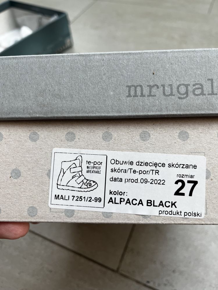 Mrugała zimowe trzewiki buty 27