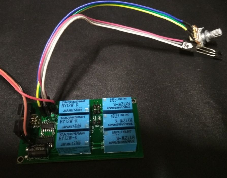 Регулятор громкости Никитина c ДУ