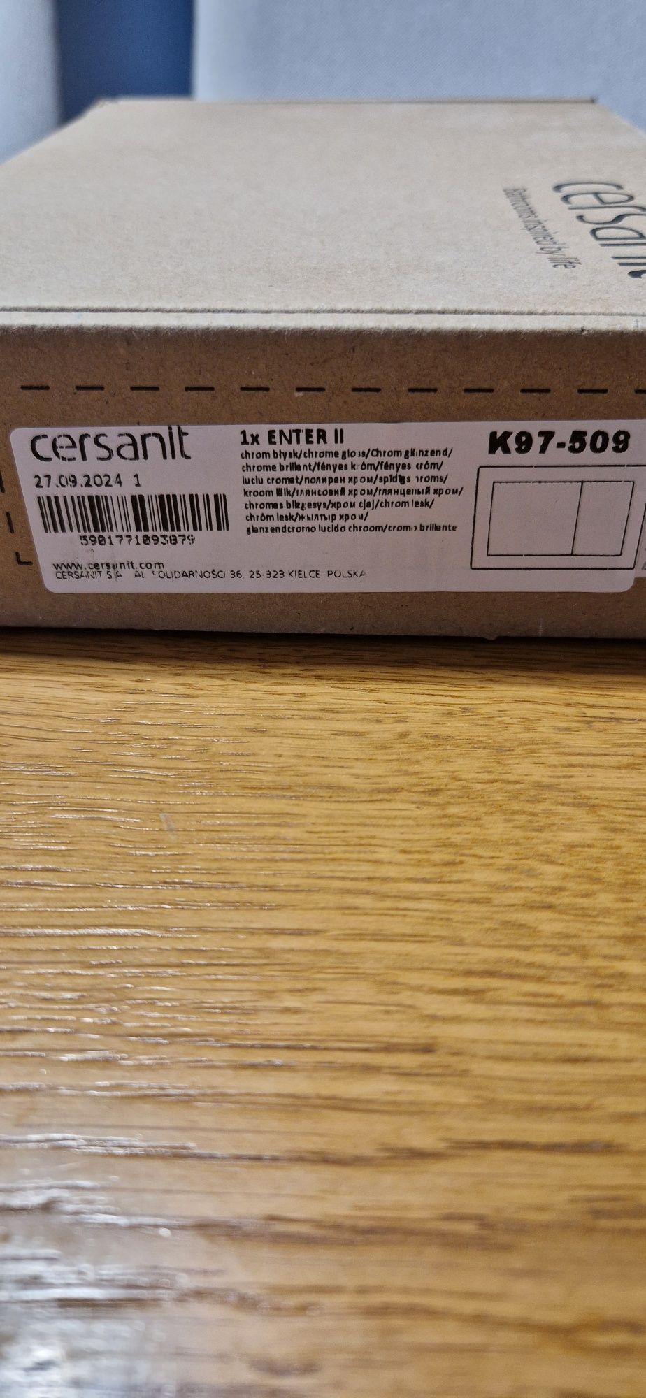 Przycisk WC Cersanit Chrom K97-509