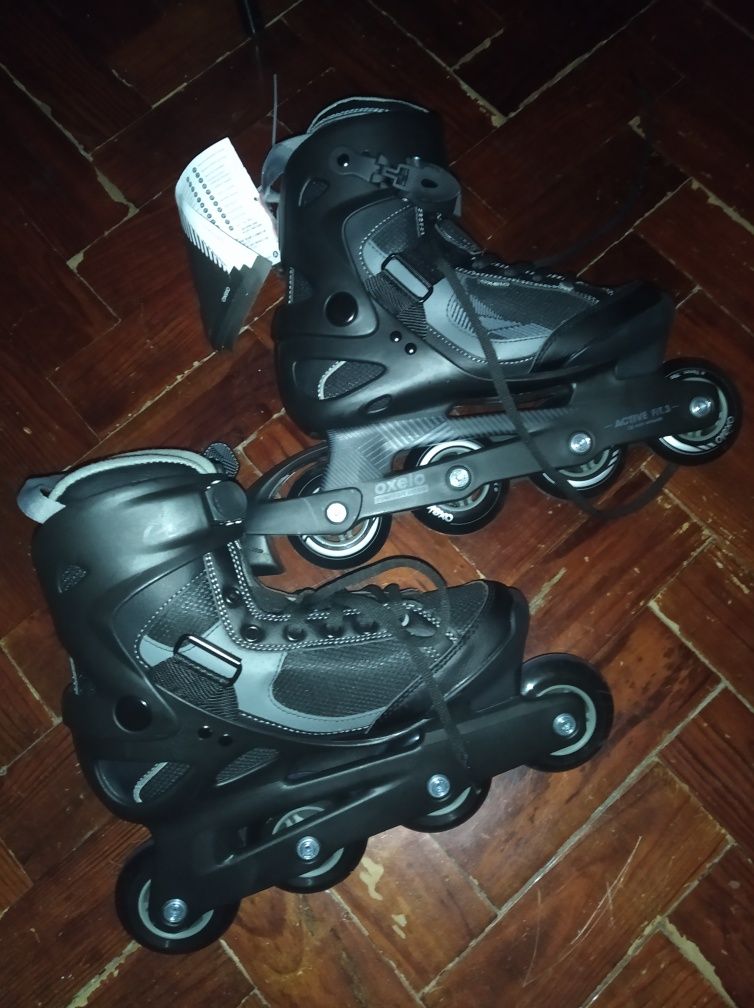 Patins em linha oxelo