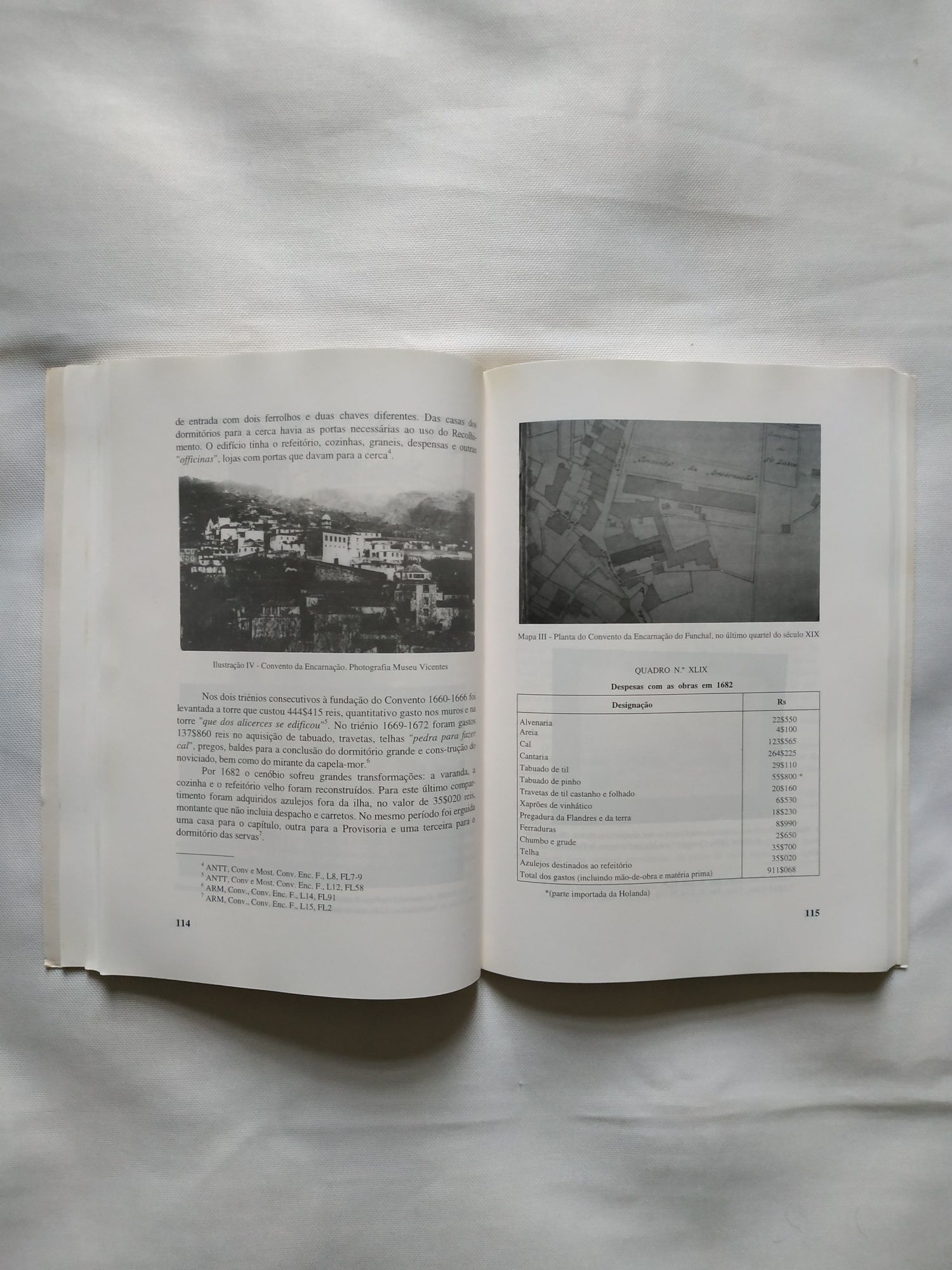 Livro O Convento Da Encarnação Do Funchal