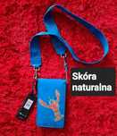 Saszetka unisex ze skóry naturalnej Tommy Hilifiger - unikat