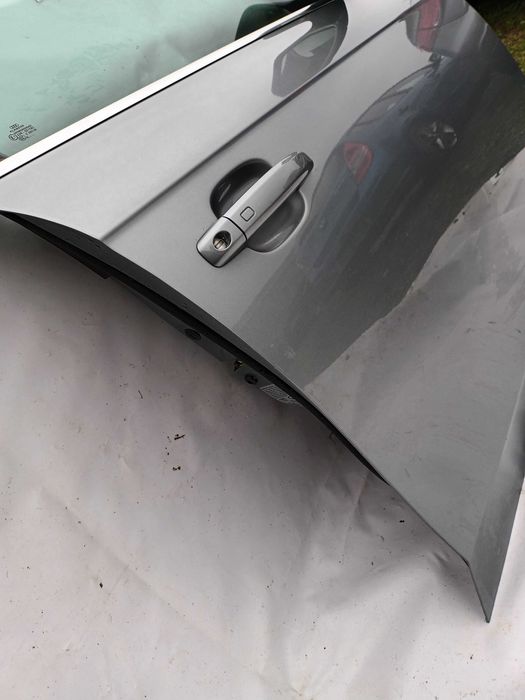 Drzwi AUDI A4 B8 LY7G prawy przód prawe przednie kompletne