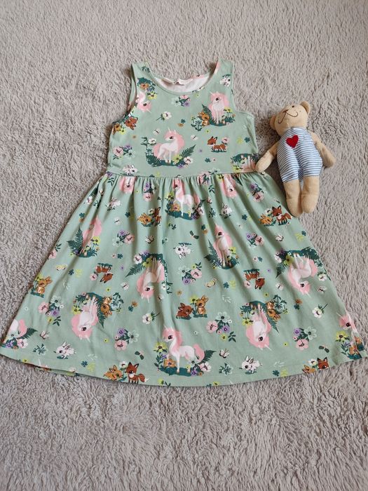 Летнее платье H&M рост 122-128 на 6-8 лет