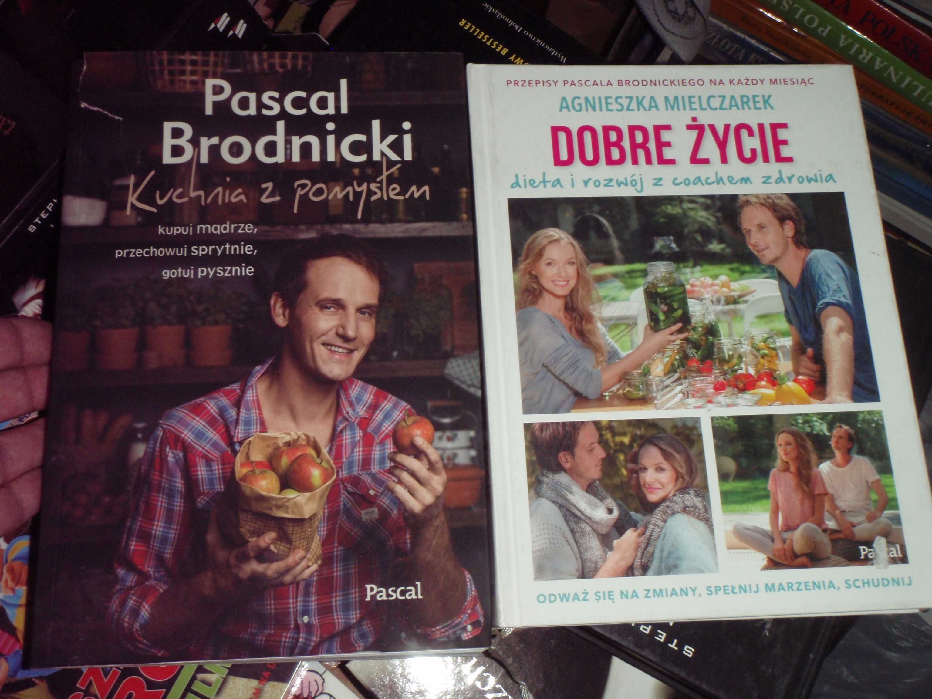 Pascal Brodnicki - 2 książki : Dobre życie + Kuchnia z pomysłem