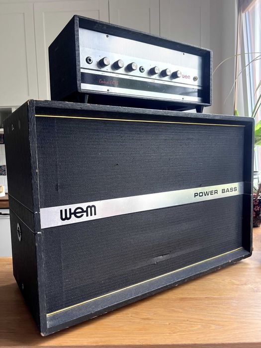 Lampowy wzmacniacz gitarowy vintage WEM ER Control 15 Made in UK 14W