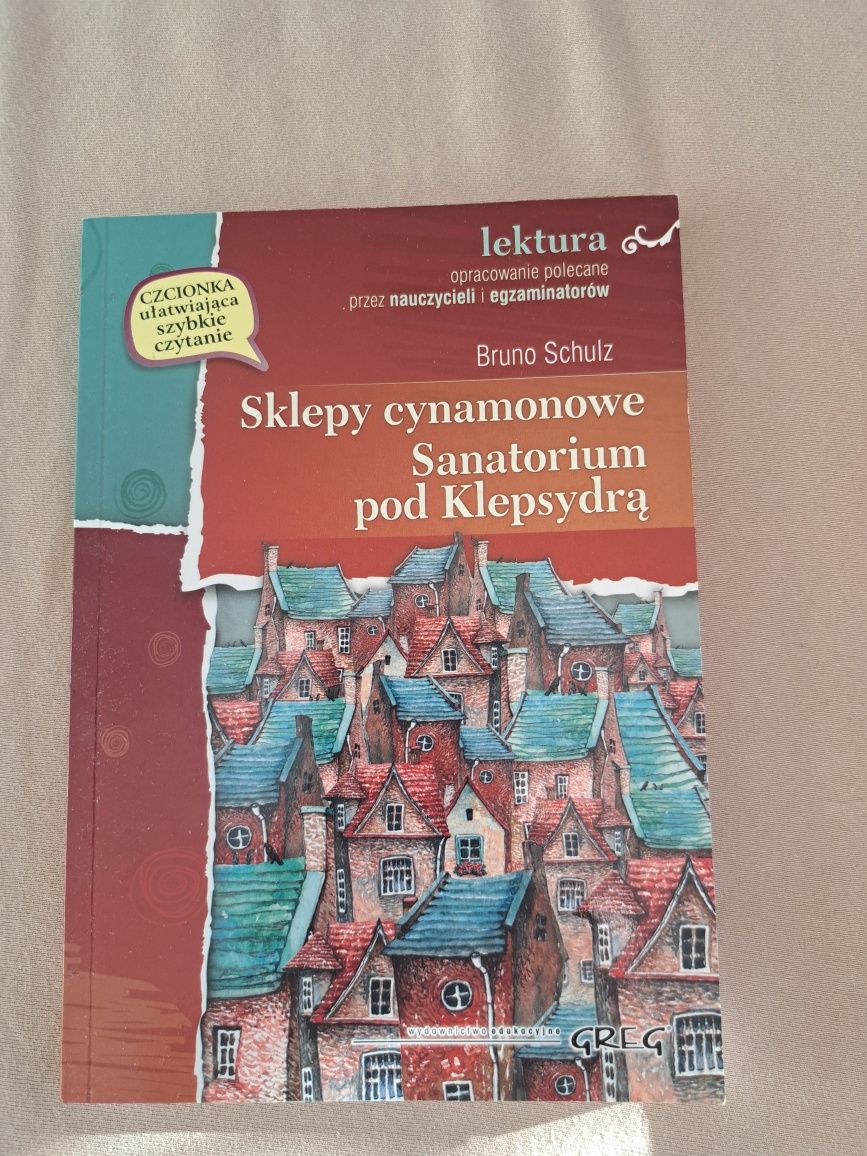 Sklepy cynamonowe lektura i opracowanie
