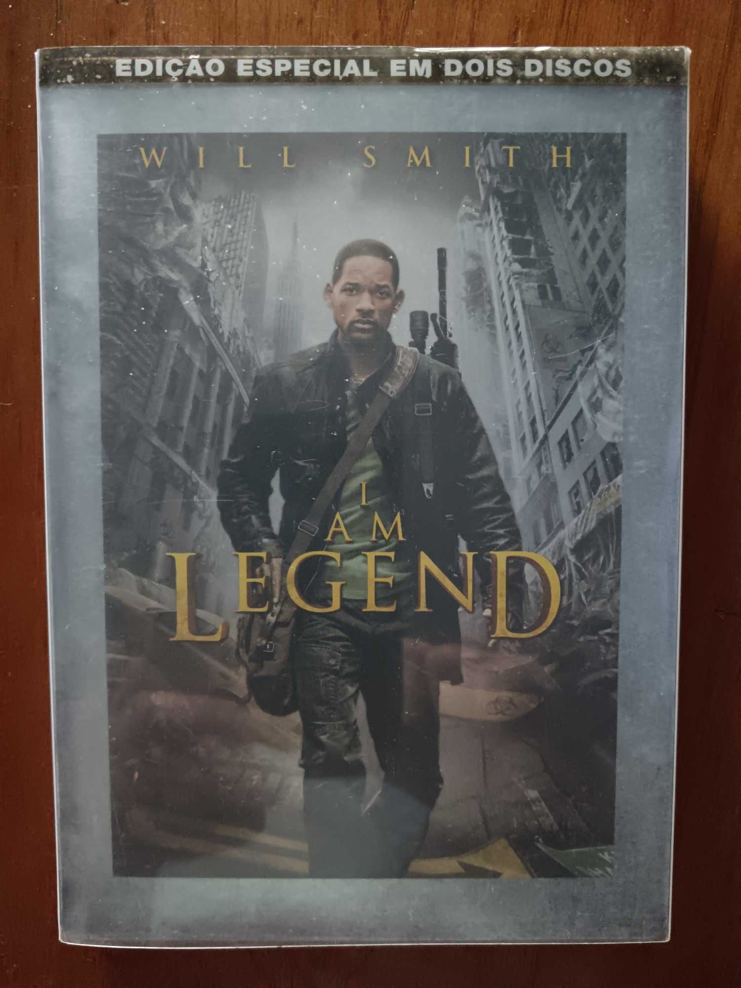 filme dvd original - eu sou a lenda - edição metálica