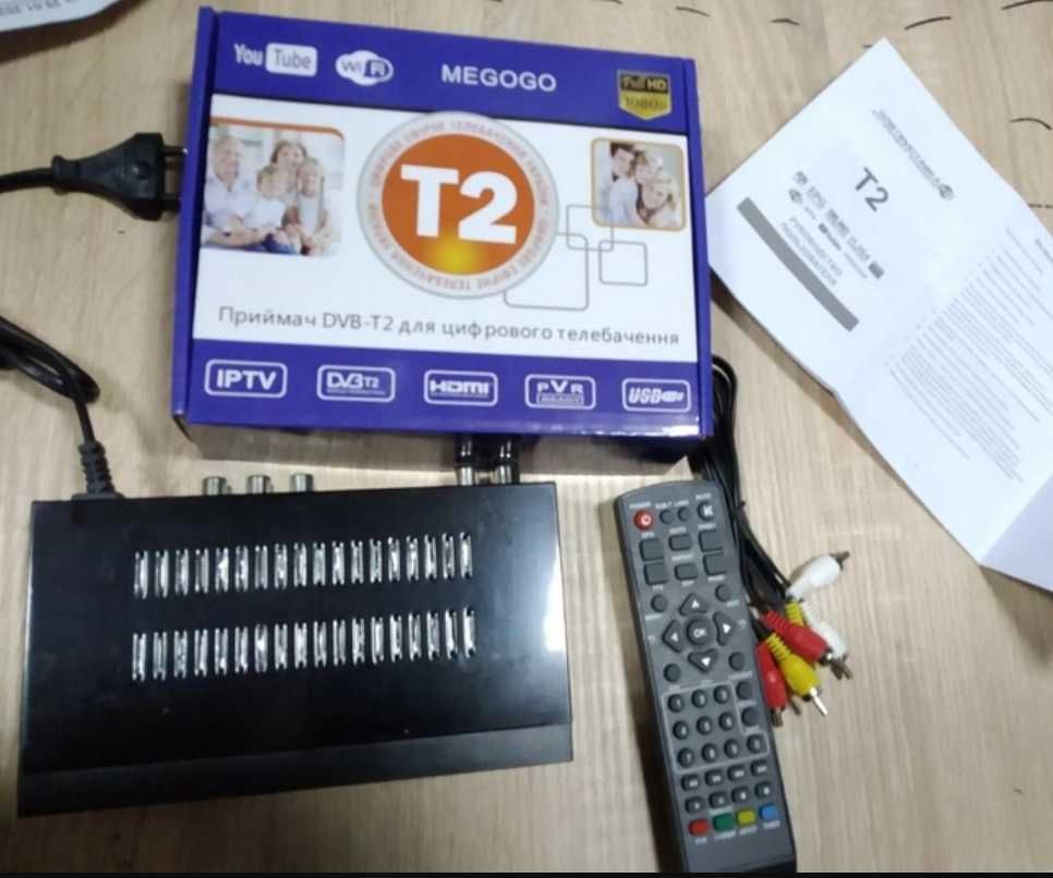 Приставка Т2 DVB  металлический корпус