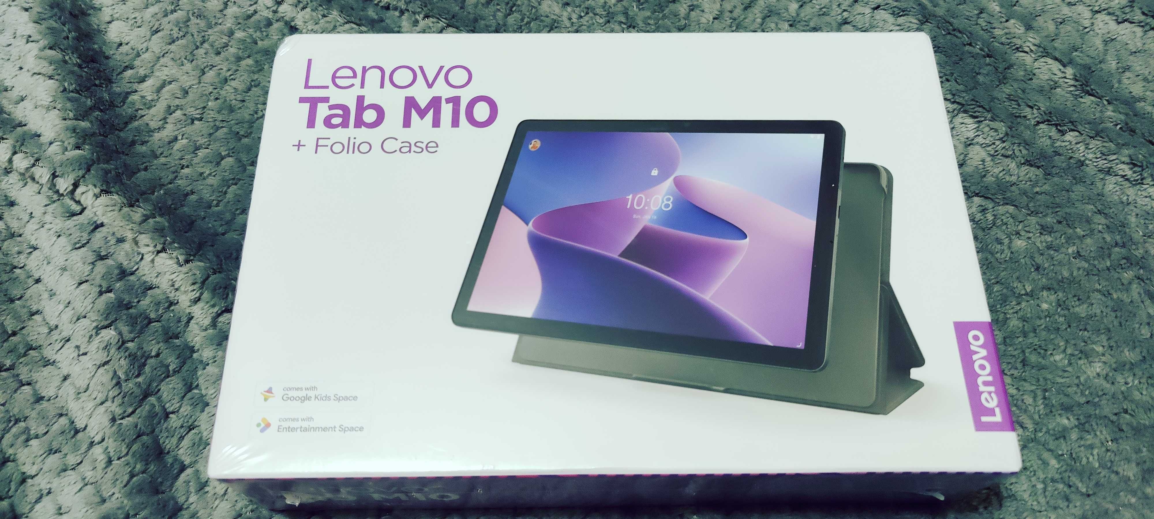Tablet Lenovo M10 + Folio Case