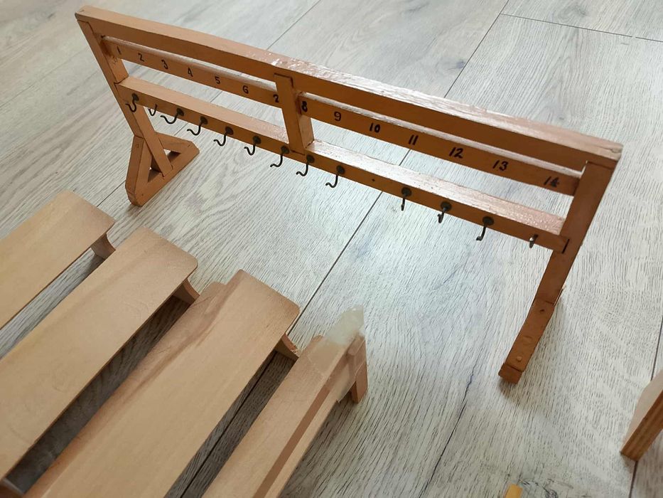 Oryginalna mini szkoła z PRL-u