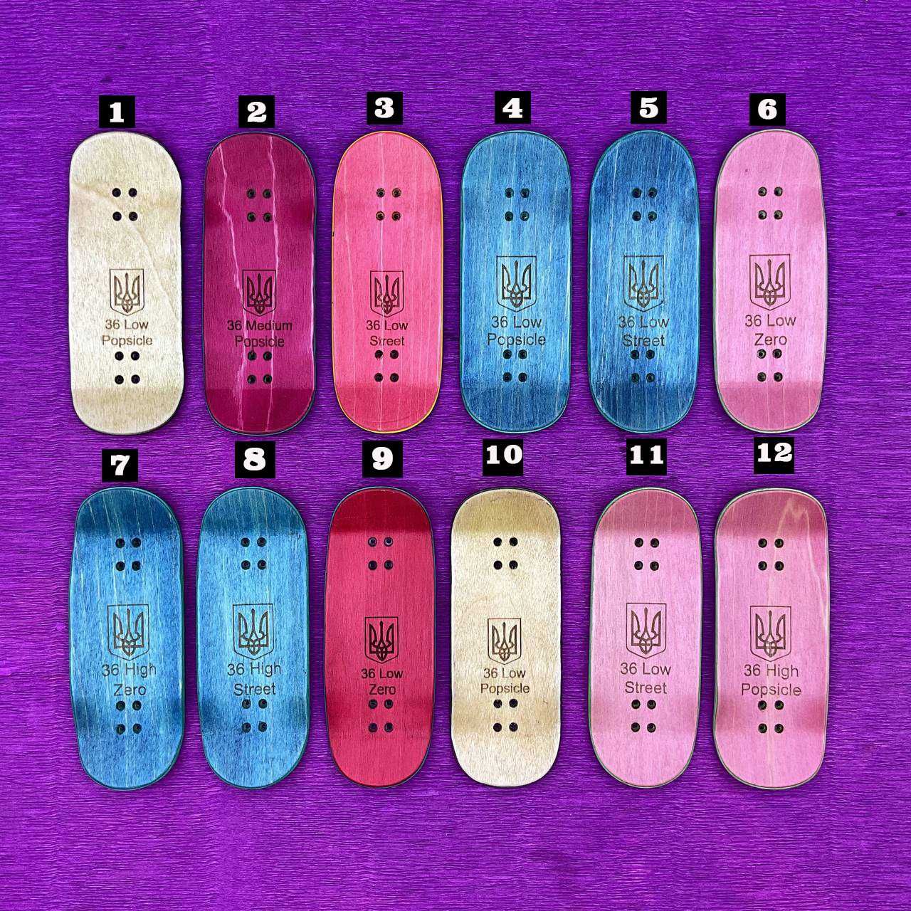 Фінгерборд Workers Fingerboards Скейт для пальців Дошка 36 мм
