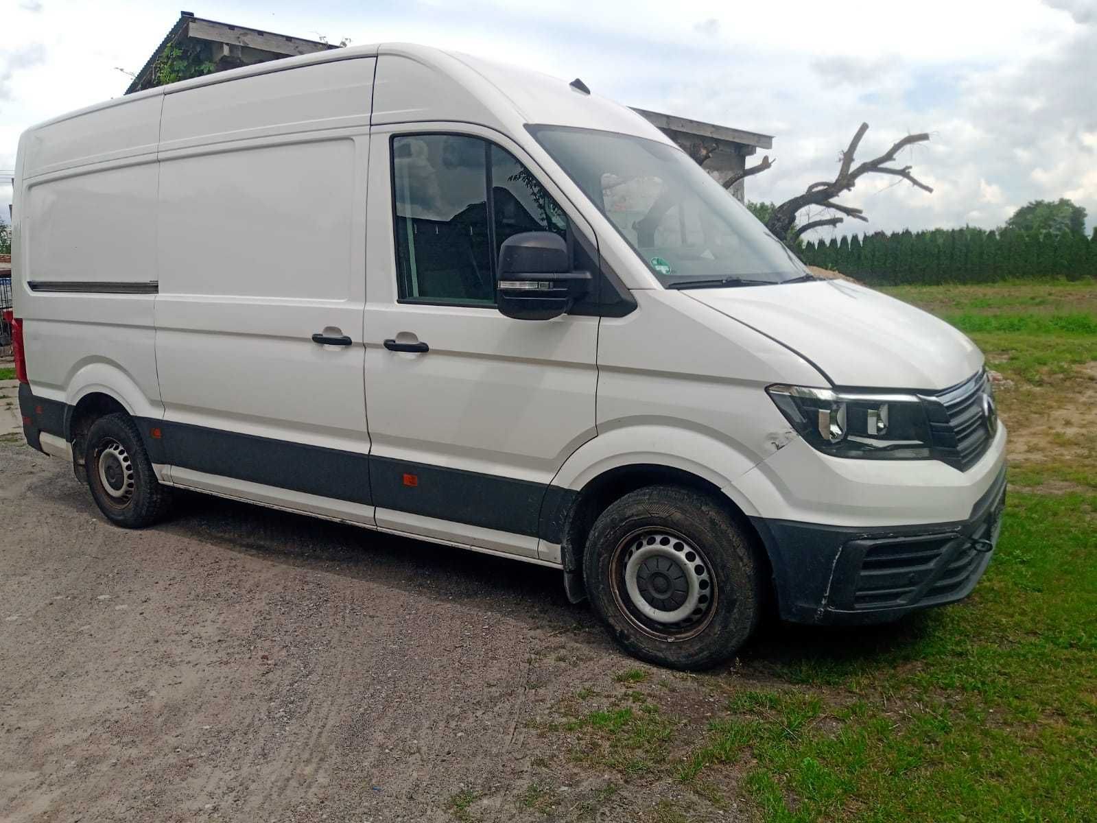Vw Crafter 2.0 tdi 140km. L2H2 na jednej turbinie