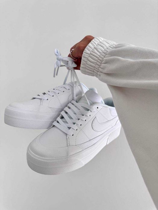 Кросівки Nike Court Legacy Premium Triple White
