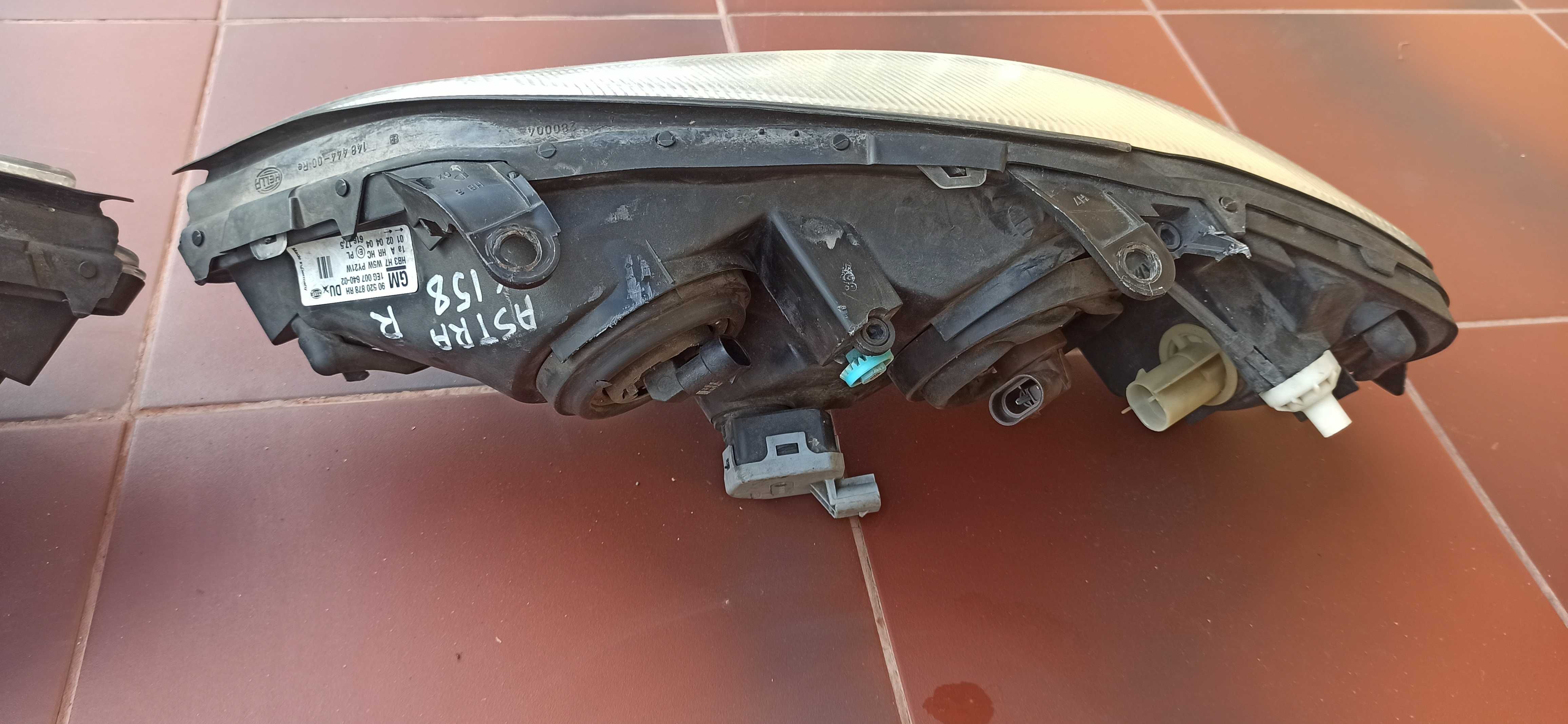 Lampy przednie Opel Astra  G