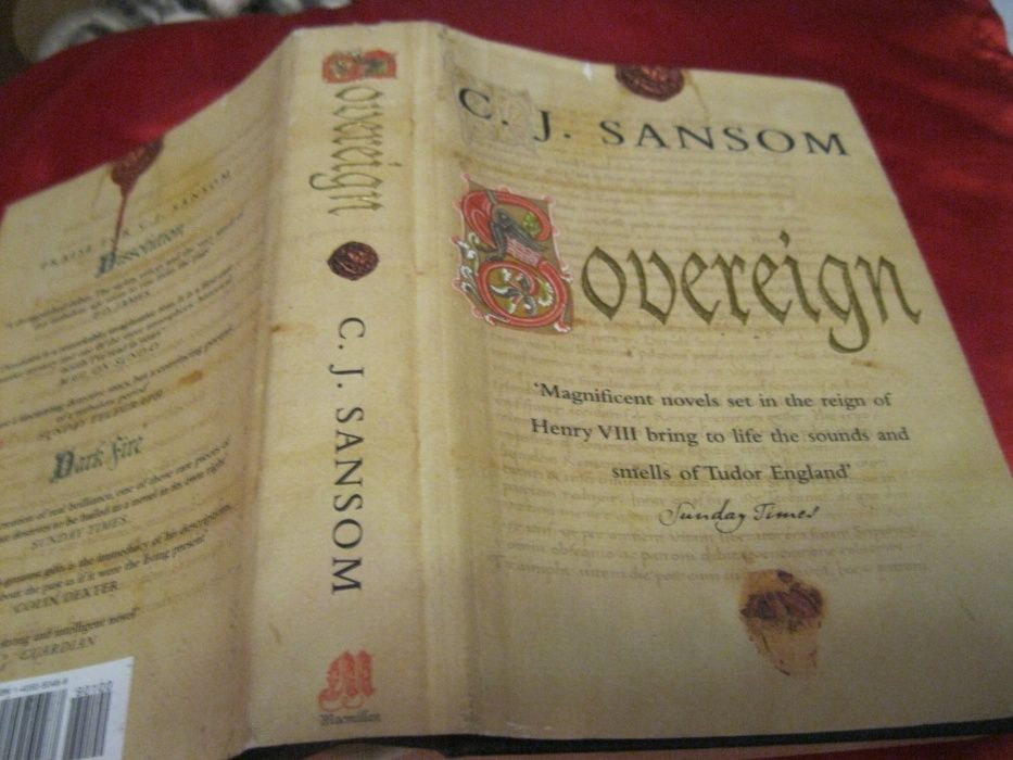 книга на английском языке The Shardlake series C. J. Sansom Sovereign
