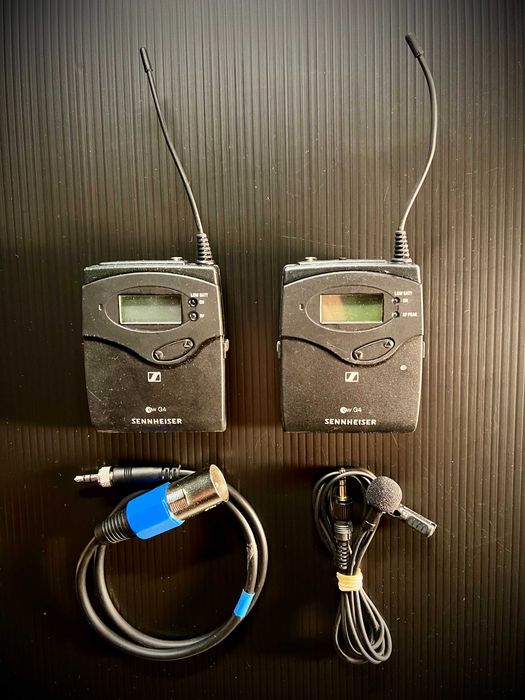 Nadajnik i odbiornik SENNHEISER SK100 G4 (606-648 MHz)
