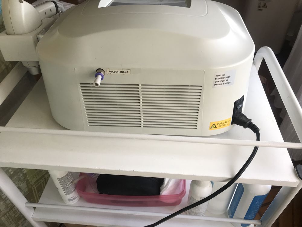 Máquina profissional de depilação a laser da marca Depilasers®