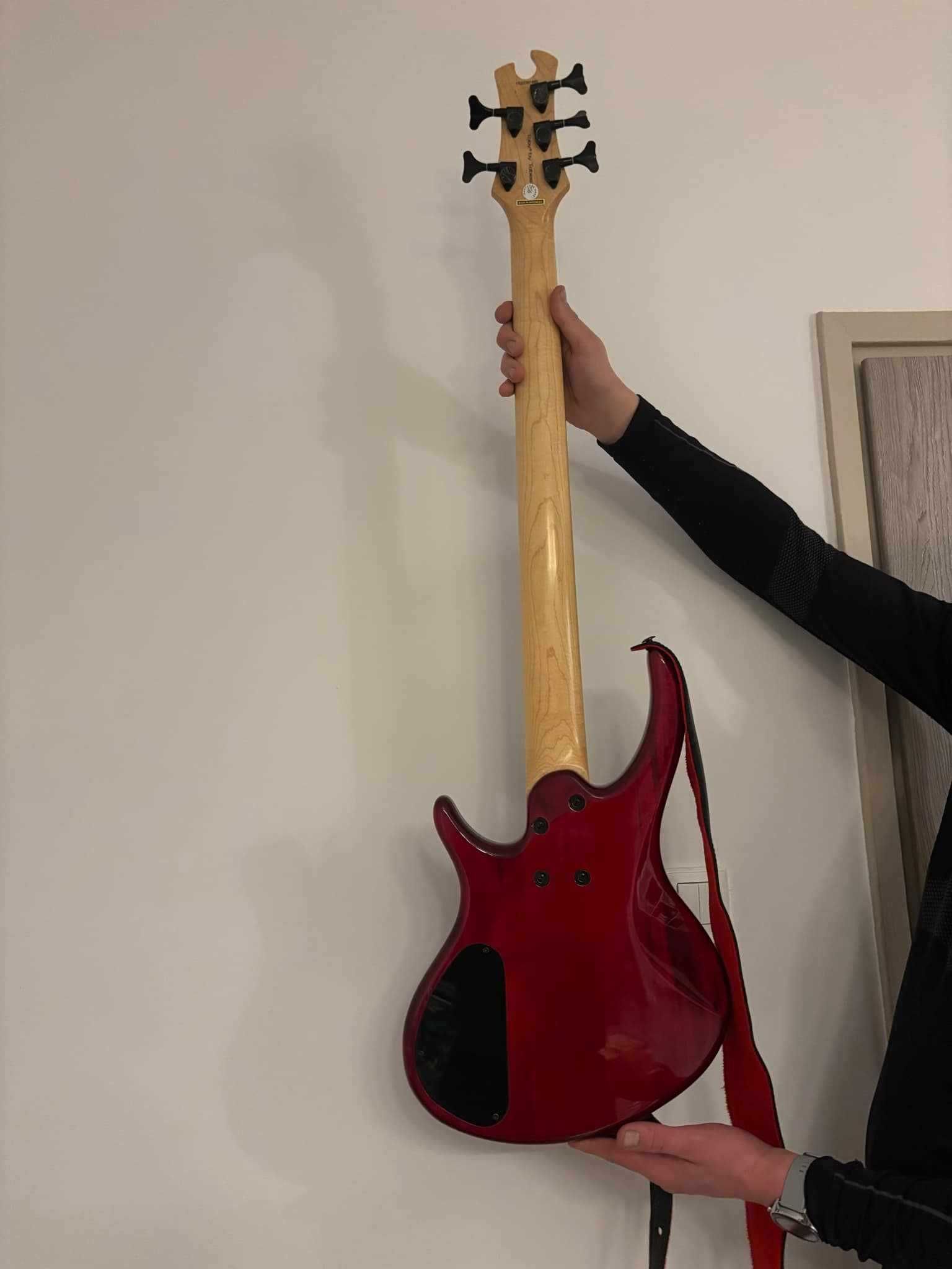 Gitara basowa epiphone Toby deluxe V TR