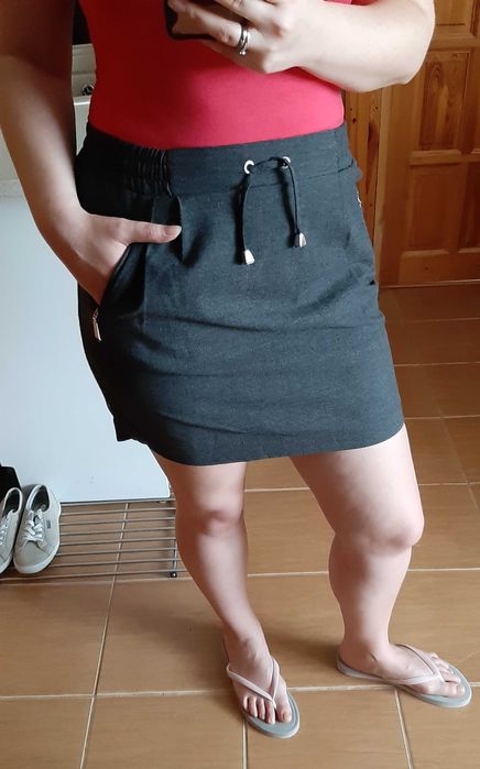 Szara spódnica MOHITO, M