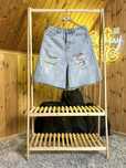 Джинсові шорти Vetements Destroyed Cotton Shorts.