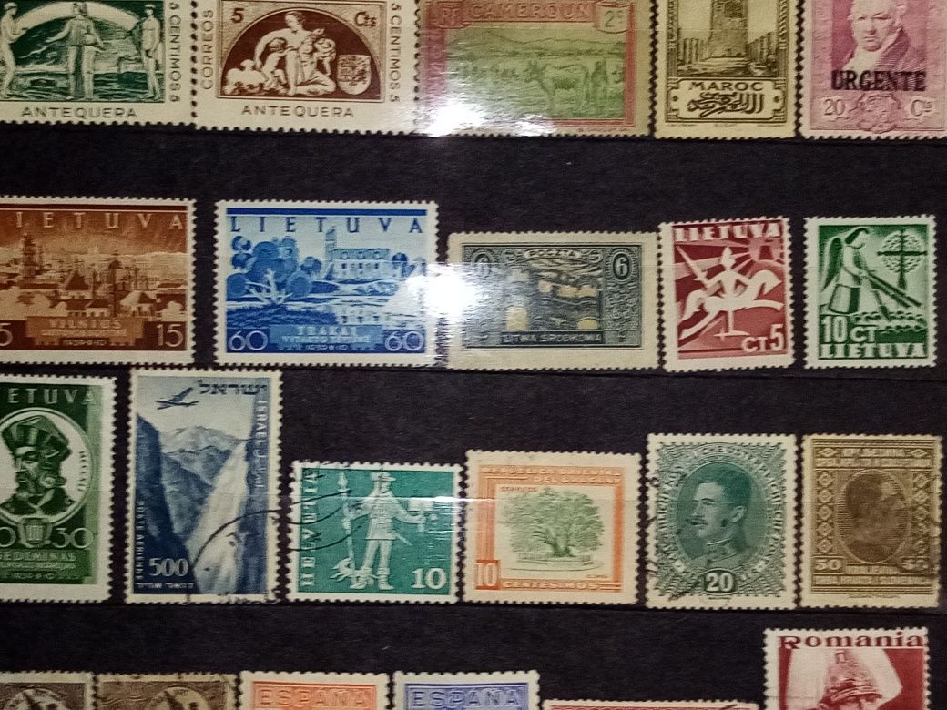 Stare znaczki przedwojenne. Litwa. 5 sztuk