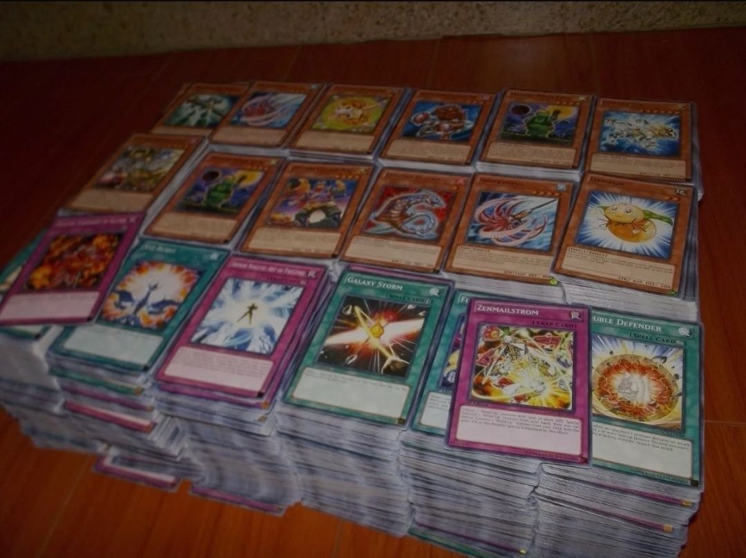 MIL CARTAS (1000) CARTAS YU-GI-OH, todas oficiais