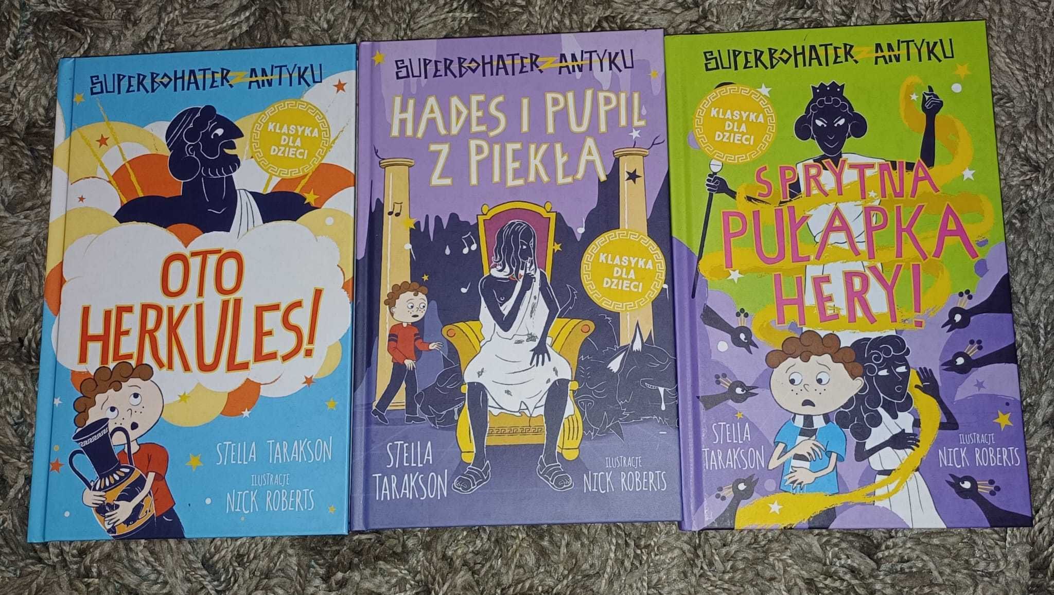 Seria Zestaw ksiażek/bajek Oto Herkules! Superbohater Antyku