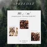 SPRZEDAŻ : klocki drewna, zrzyna sucha, zrzyna tartaczna(80 zł/metr 3)