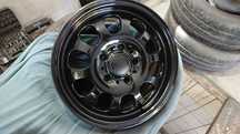 Felgi aluminiowe 15 cali 5x120 ori BMW czarny połysk po renowacji