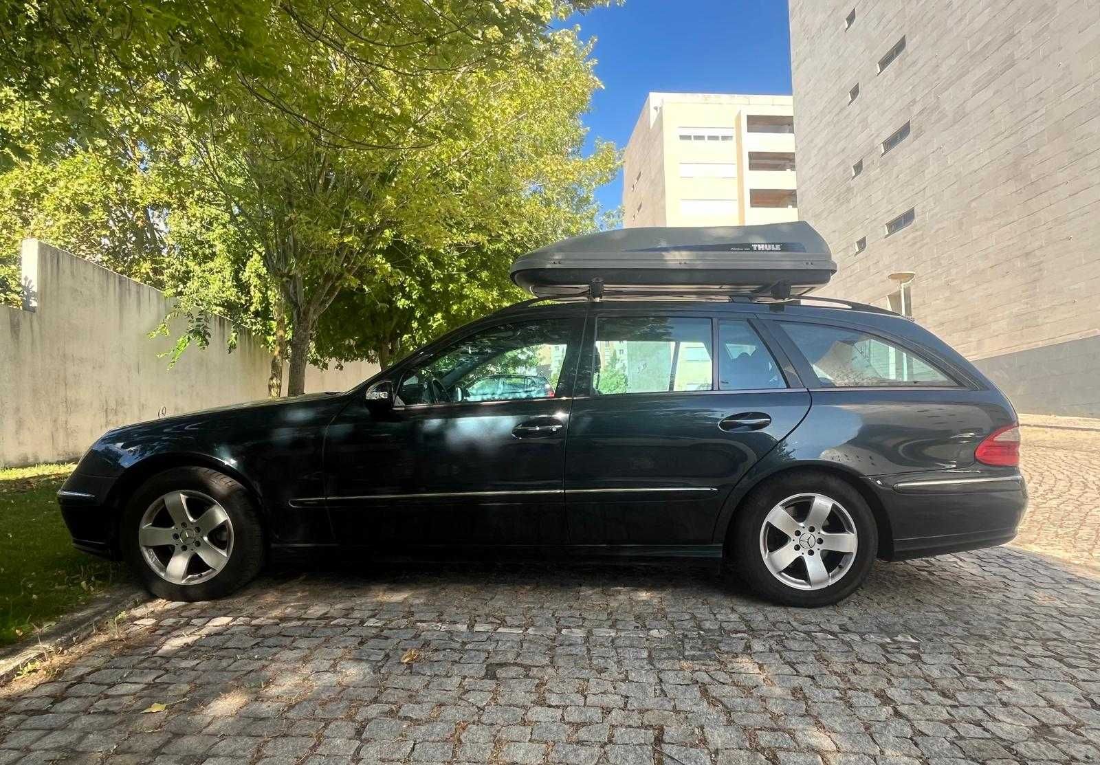 Mala de Tejadilho THULE Alpine 100 + Barras Originais MERCEDES