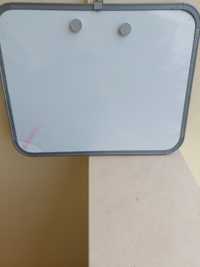Quadro Branco 27,5 cm × 35,5 cm + marcardores ponta cinzel