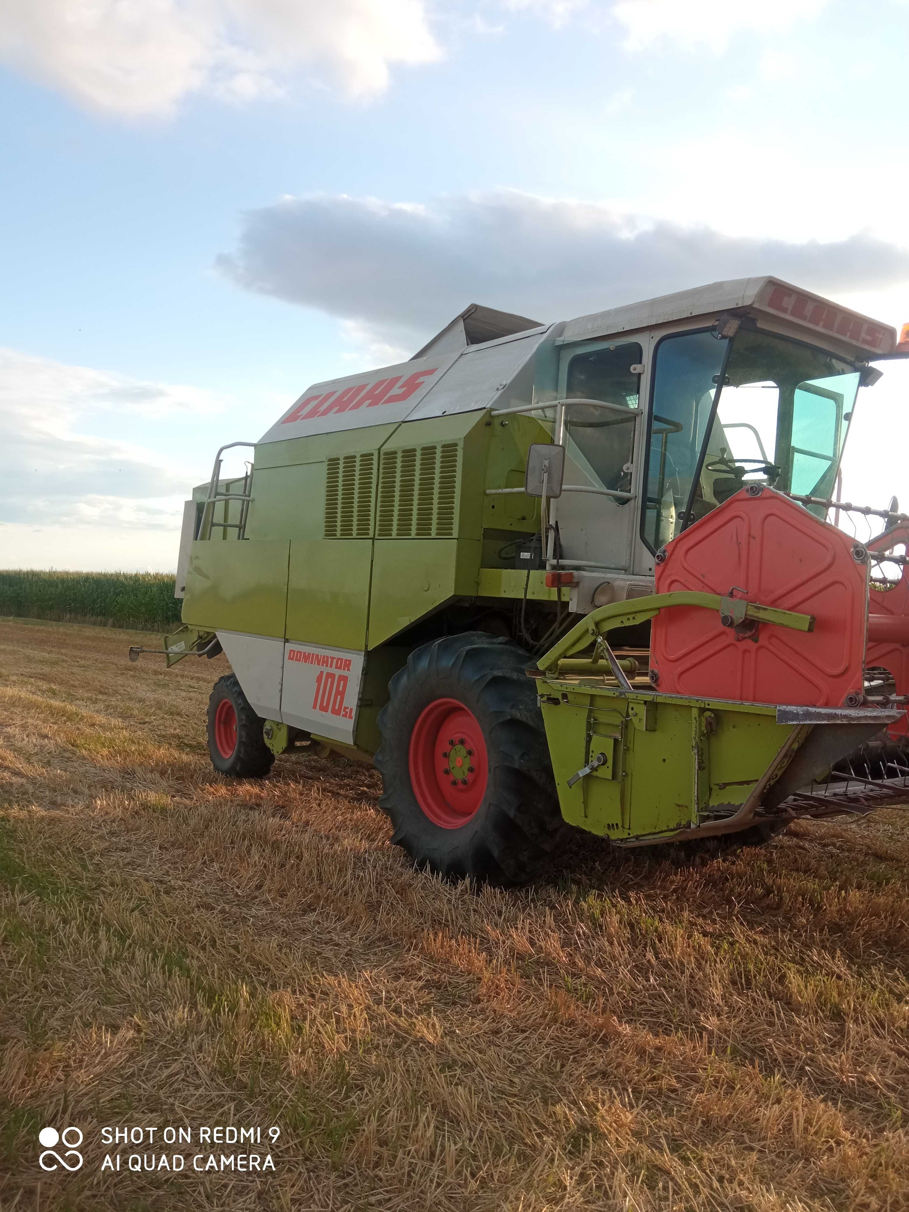 claas dominator 98sl dwa hedery