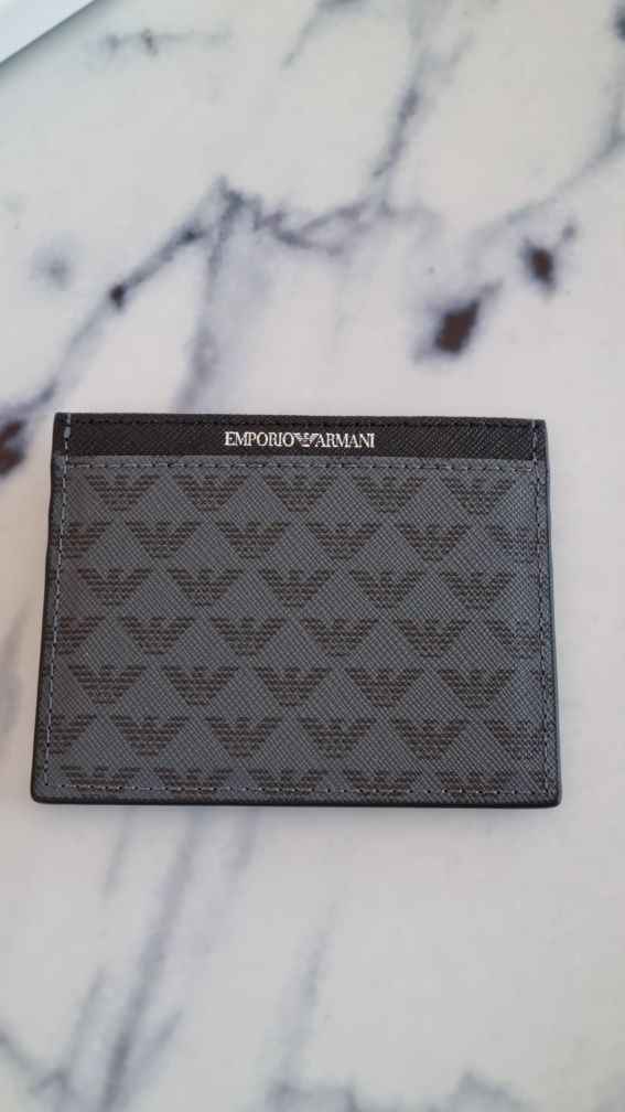 Nowy portfel card holder Emporio Armani oryginał