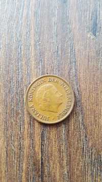 Moneta 5 cent Holandia 1965, 1991r