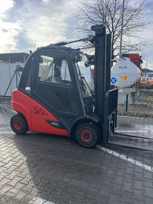 Wózek widłowy Linde H25D, Diesel Volkswagen 1.9, Kabina, 9 tyś Mth