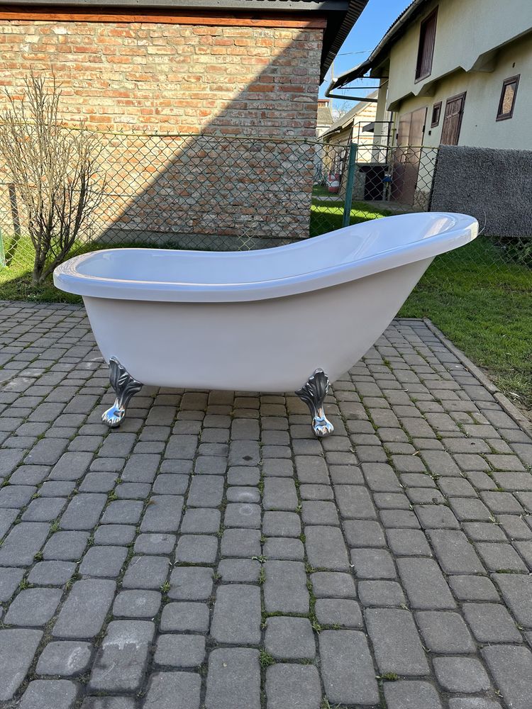 Ретро ванна (0078) ванна акрилова окремостояча 160 см