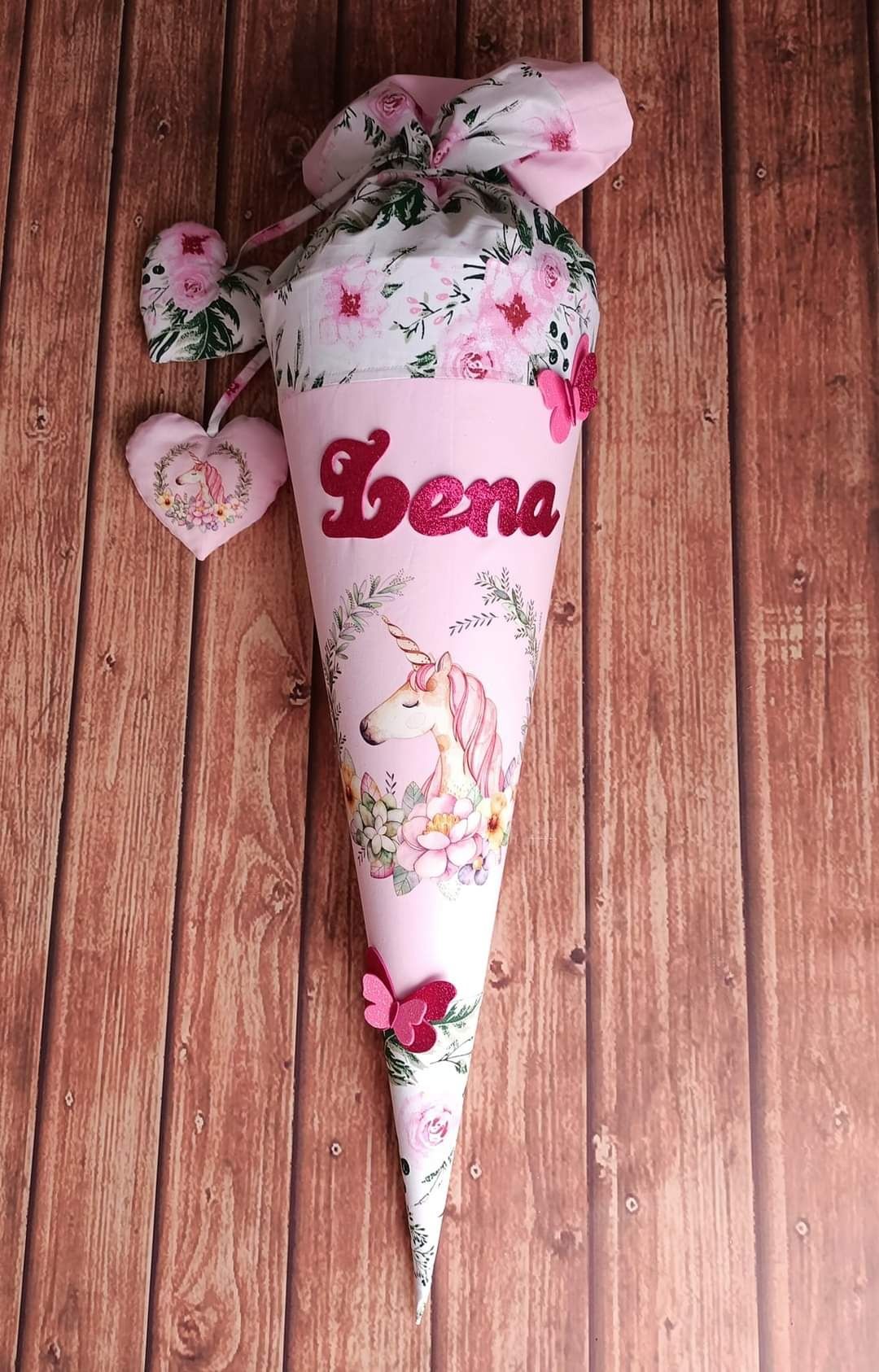 Tyta róg obfitości dla pierwszoklasisty handmade