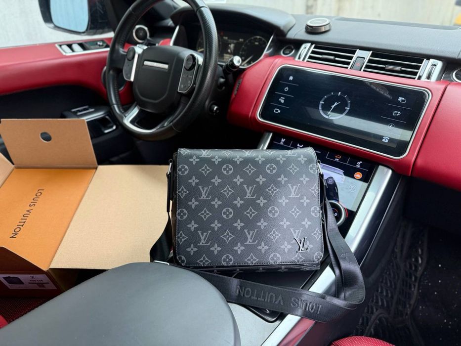 Мужская сумка  Louis Vuitton District чоловіча сумка на через плече