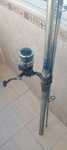 Cana pesca 4,5 mtr com carreto okoma