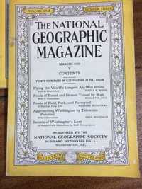 Revistas antigas  The National Magazine 1930   e  Geográfica Universal