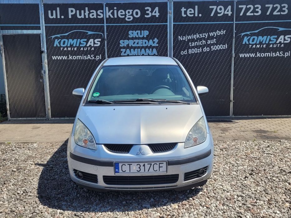 Mitsubishi Colt 1.4 benzyna * Klimatyzacja Zadbany Niski przebieg  *