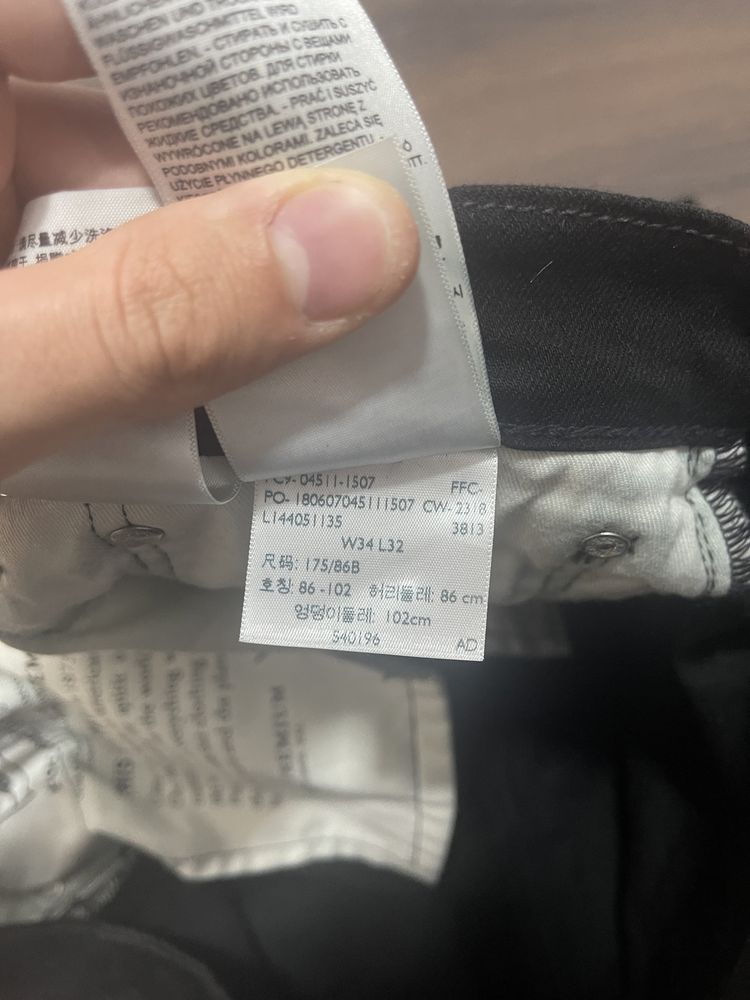 Джинси Levis Levi’s 511 W34 32 L32 в стані нових!
