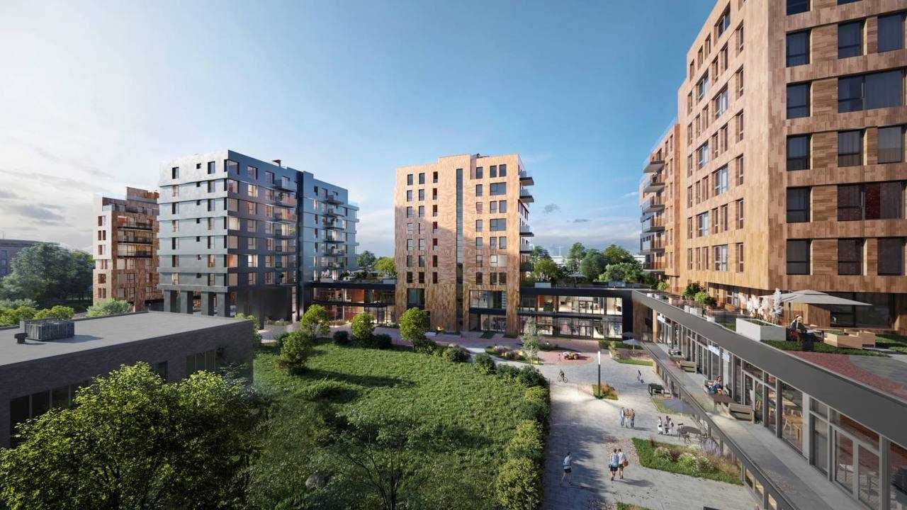 1-кім квартира у новобудові 43 м2 за 1240$/м2 на вул. Навроцького