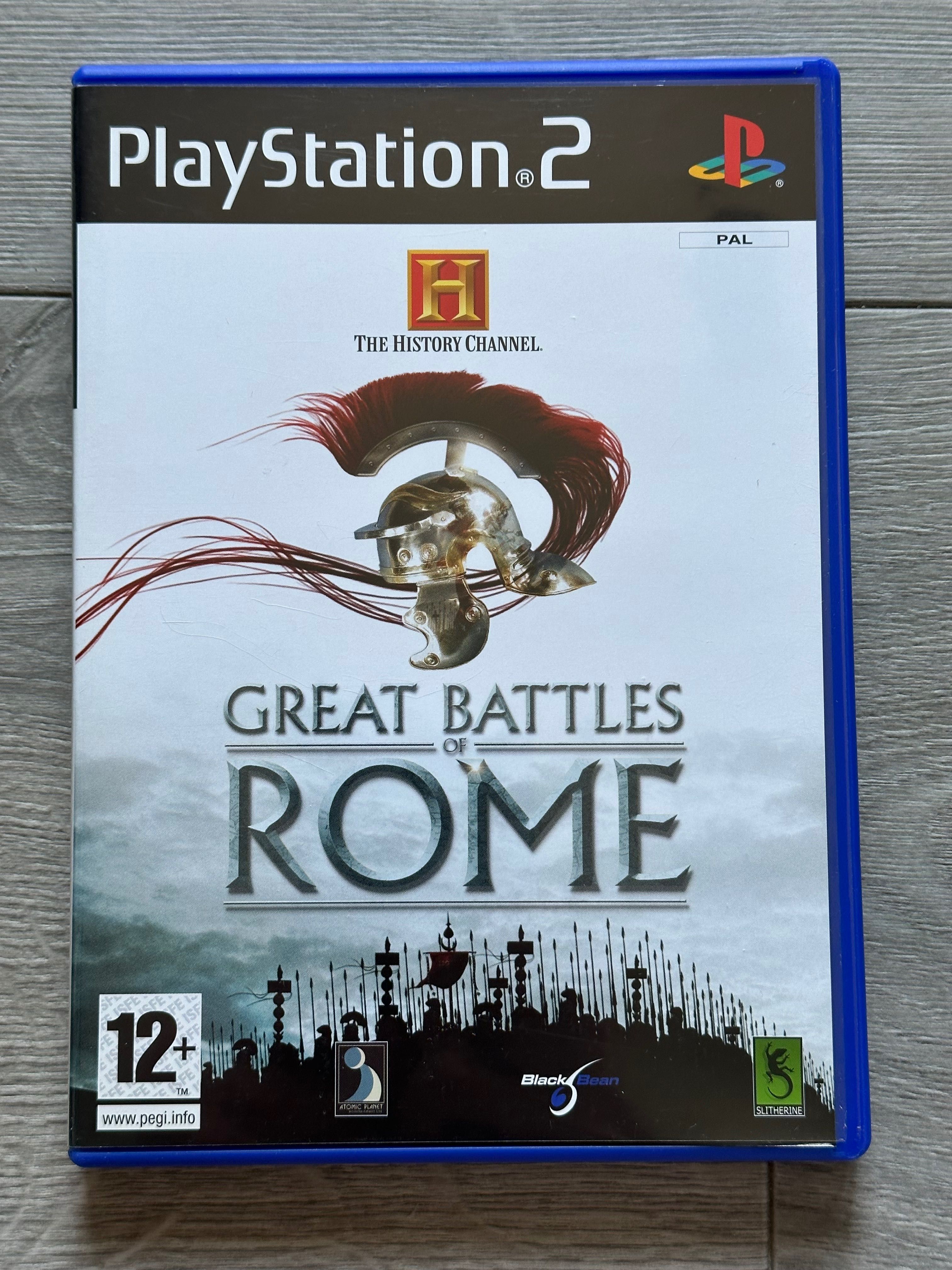 The History Channel: Great Battles of Rome / Playstation 2