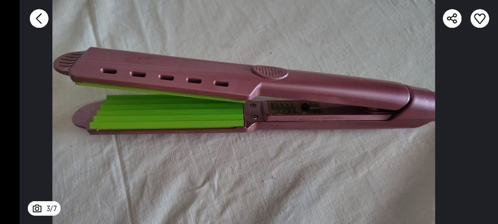 Щипцы гофре для волос.