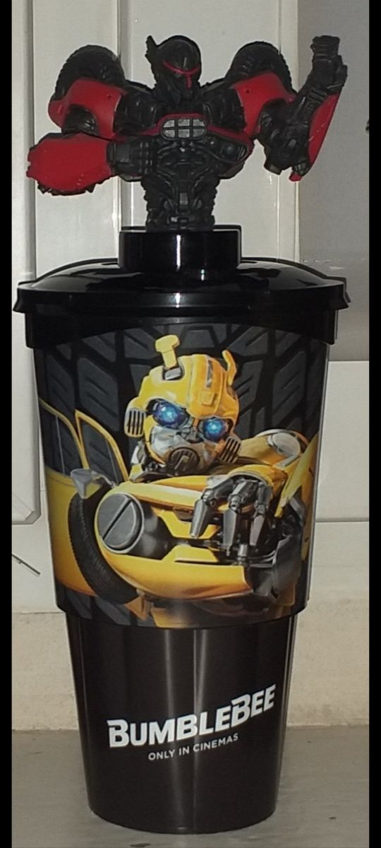 Bumblebee kubek kinowy/filmowy z kina z figurką