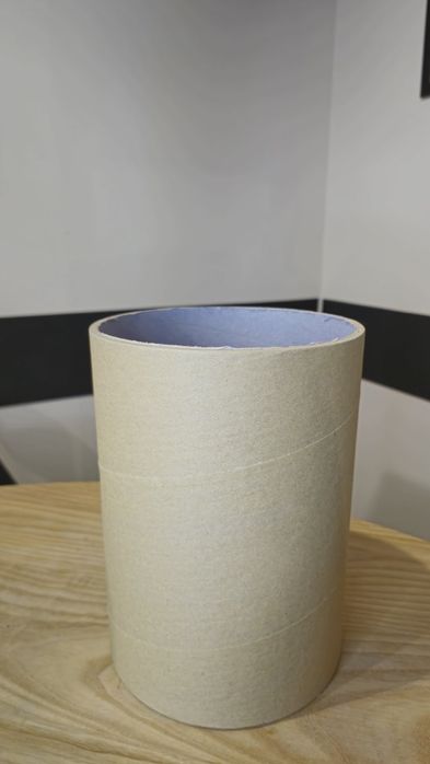 Tuba tekturowa pocztowa gruba fi150 220 mm zatyczki zaślepki fi 15 cm